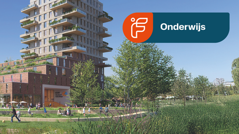 Impressie vakcollege met het label onderwijs